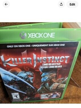 X box one Killer Instinct video game Like New Pristine Condition